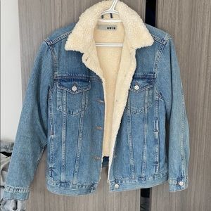 Top shop fleece jacket